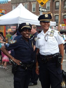 Officers from the 70th Precinct